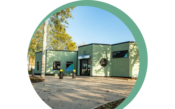 External image of Newton Heath Library in a green circle