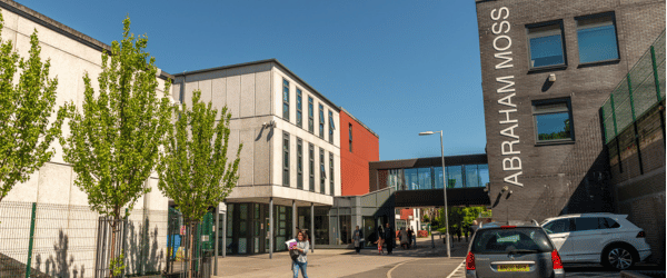 Exterior image of Abraham Moss Adult Learning Centre