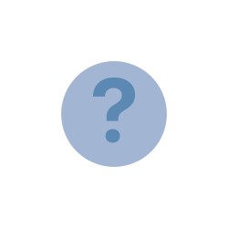 Blue question mark icon